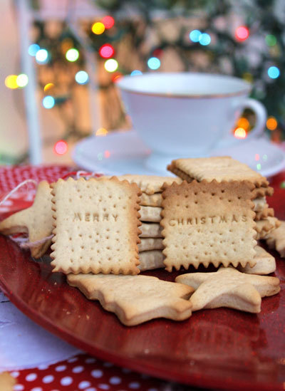 Cách làm bánh quy bơ Merry Christmas phần 1